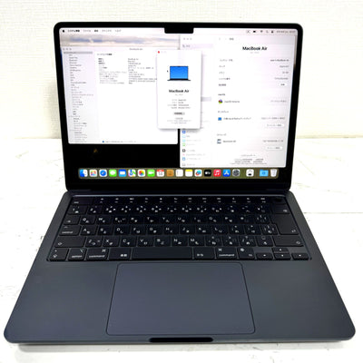 【良品】【初期不良1週間対応】MacBook Air 13 / 2022 / M2 / 24GB / 1TB 000232