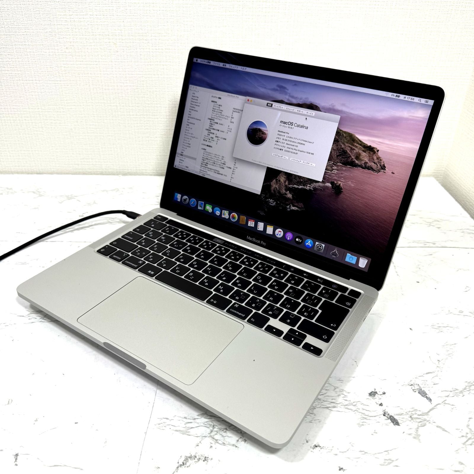 【1週間保証】MacBook Pro 13インチ 2019 / Core i7（2019） / 16GB / 512GB 021387