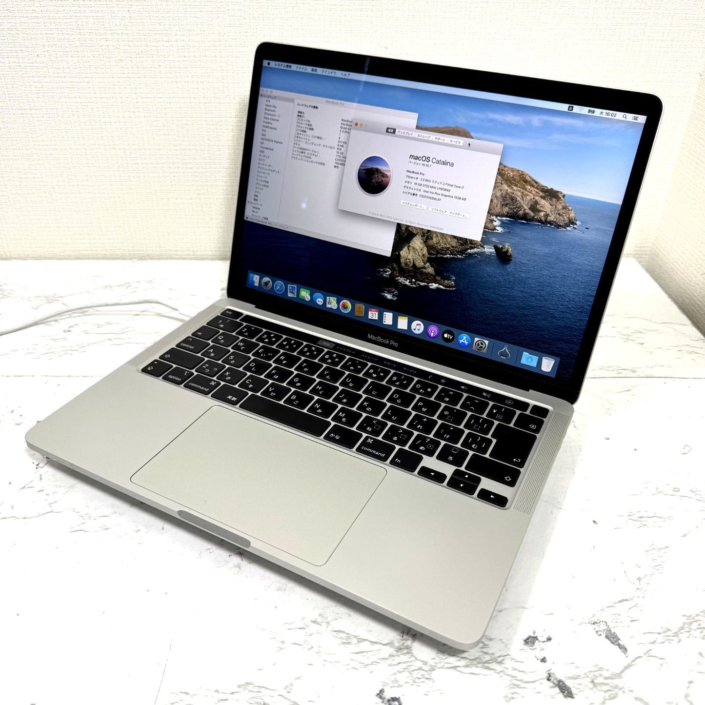 【良品】【1週間保証】MacBook Pro 13 / Core i7 / 16GB / 512GB 001614