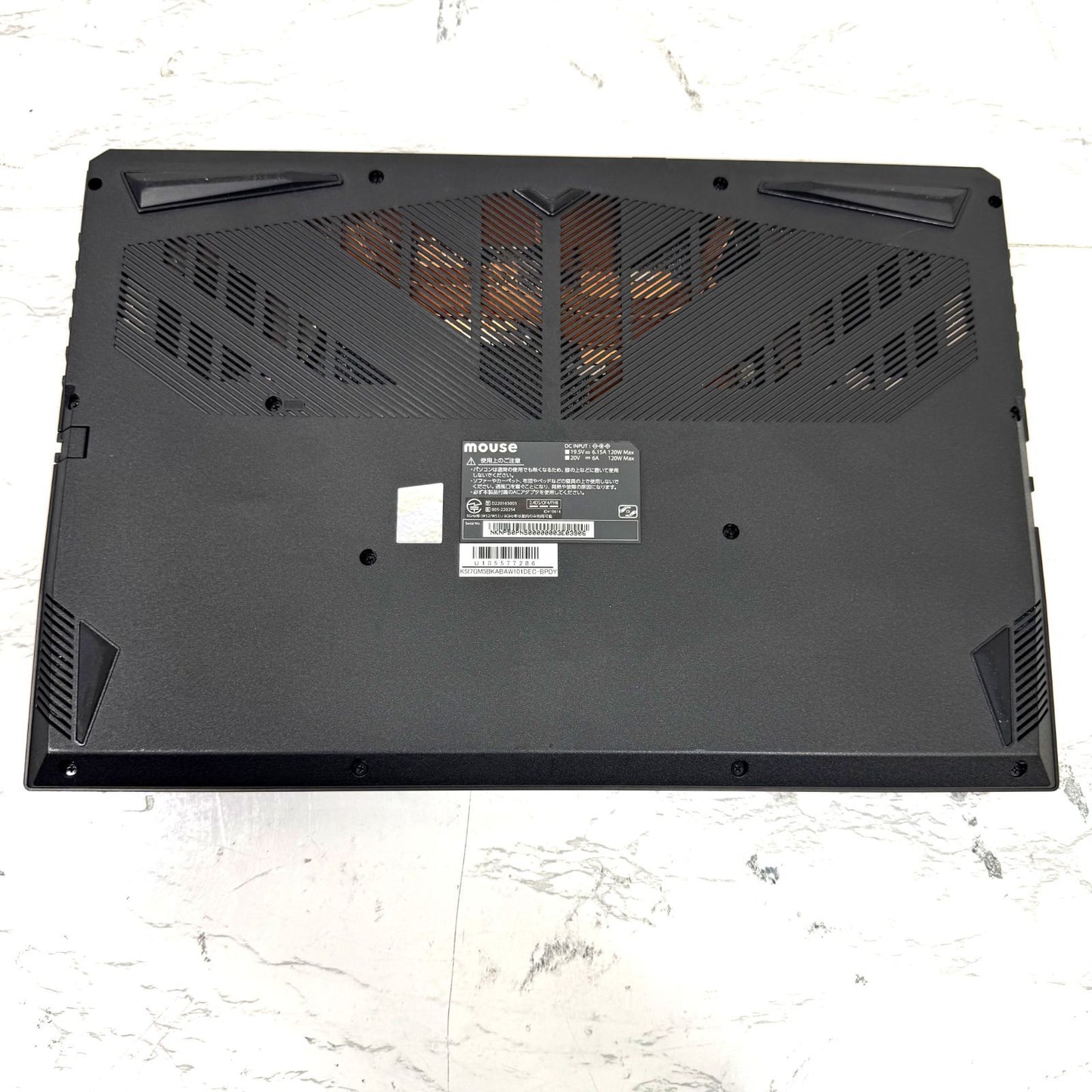 【美品】【1週間保証】mouse K5 / Core i7 12650H / 16GB / MX550 000366