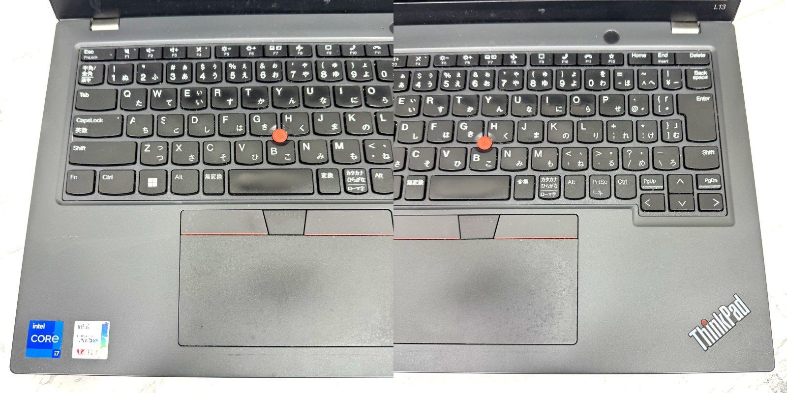 【美品】【1週間保証】Lenovo ThinkPad L13 Gen3 / Core i7 1255U / 16GB 001228