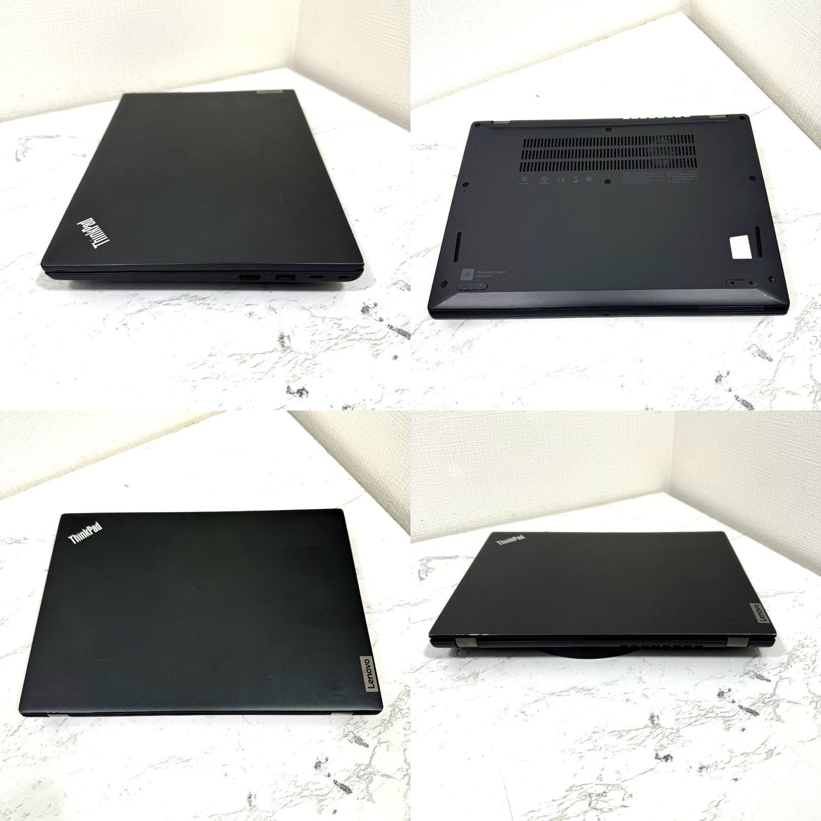 【美品】【1週間保証】Lenovo ThinkPad L13 Gen3 / Core i7 1255U / 16GB 001228