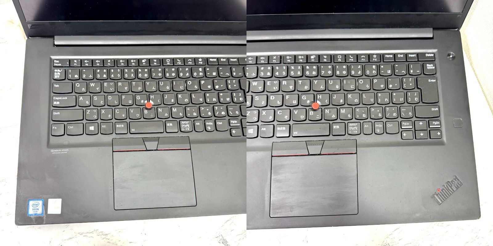 【良品】【1週間保証】Lenovo ThinkPad P1 / Xeon W-10855M / 32GB 001662