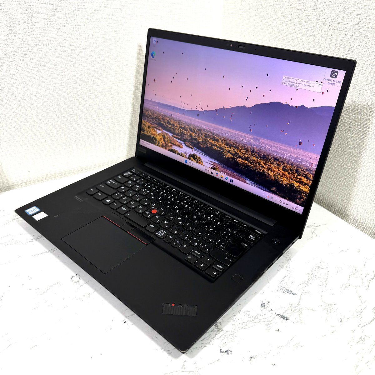 【良品】【1週間保証】Lenovo ThinkPad P1 / Xeon W-10855M / 32GB 001662
