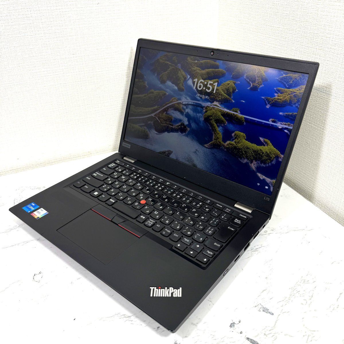 【美品】【1週間保証】Lenovo ThinkPad L13 Gen2 / Core i5 1135G7 / 8GB 001227
