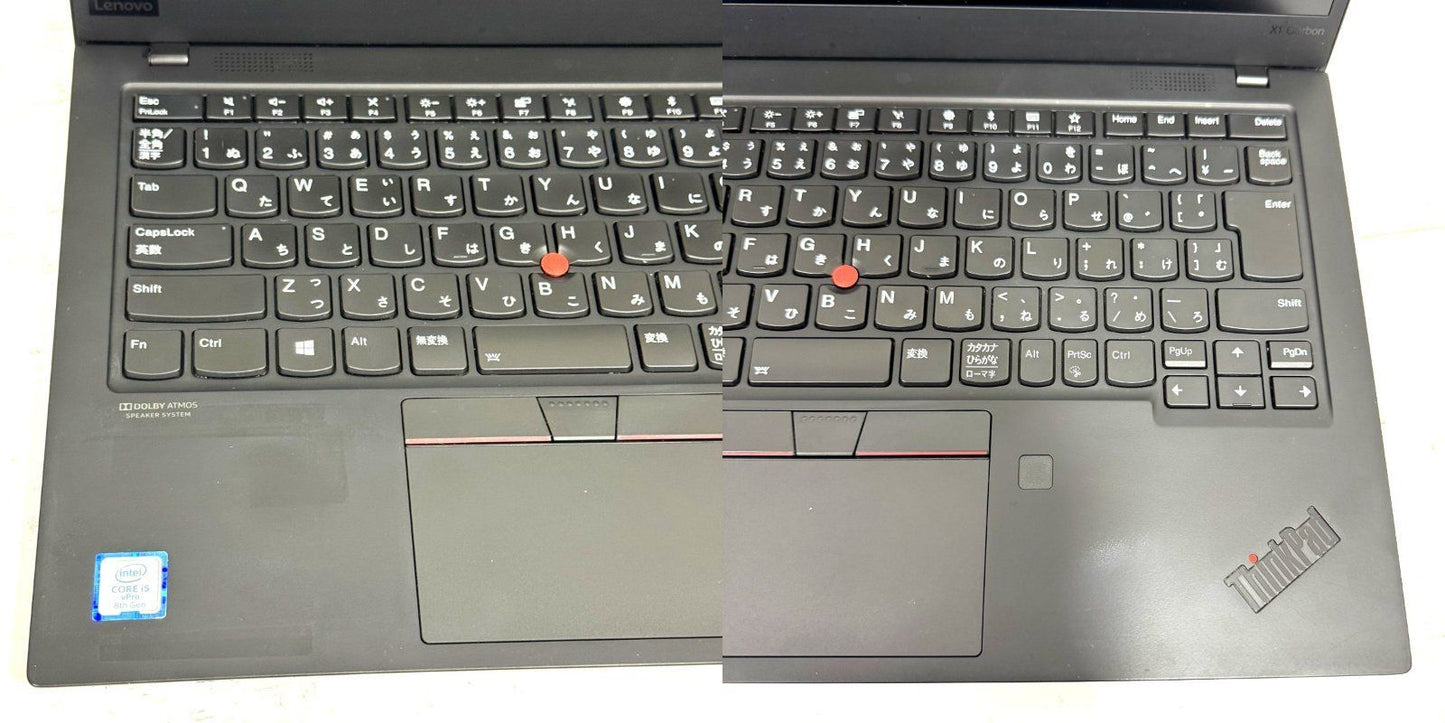 【美品】【1週間保証】Lenovo X1 Carbon 2019 / Core i5 8365U / 8GB 000762