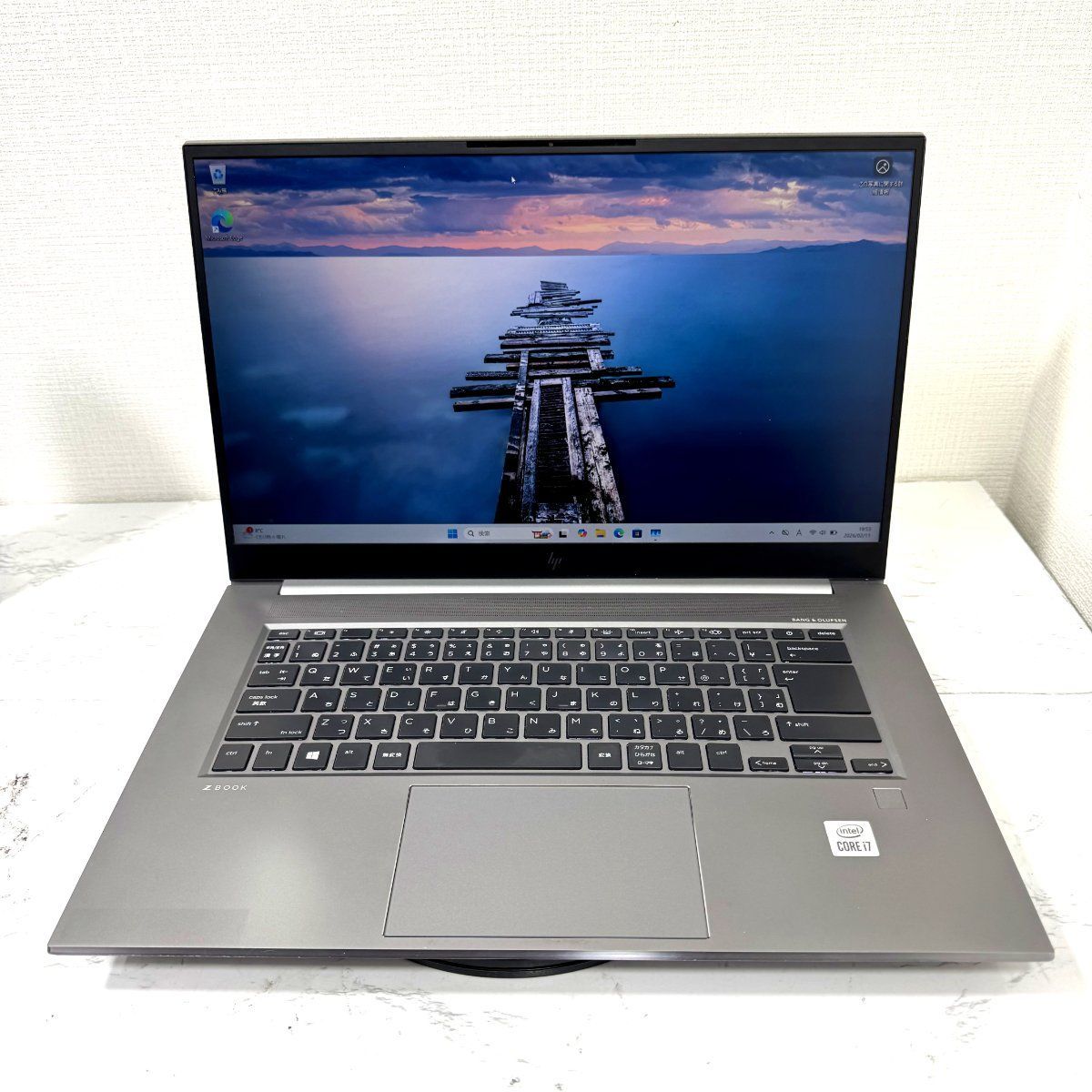 【美品】【1週間保証】HP ZBook Studio G7 / Core i7 10750H / 32GB 001654