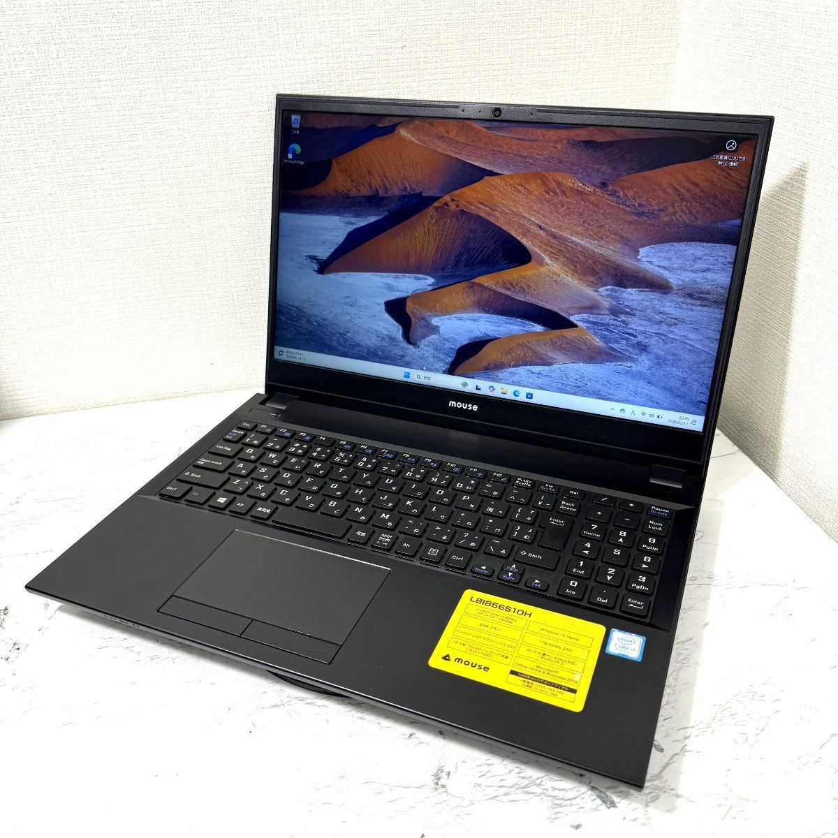 【良品】【1週間保証】mousePro NB510Z / Core i7 8565U / 8GB / 1TB