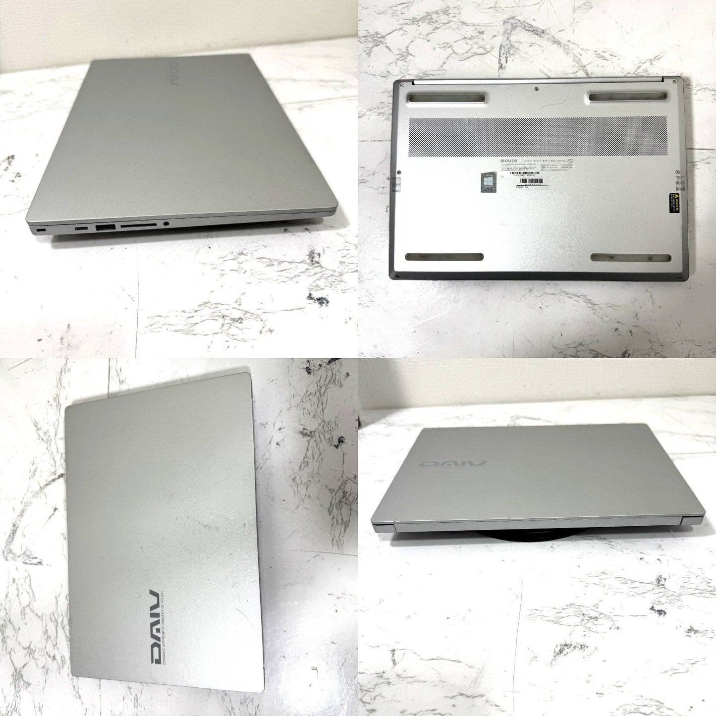 【美品】【1週間保証】mouse DAIV 4P / Core i7 1165G7 / 32GB / 512GB 000546