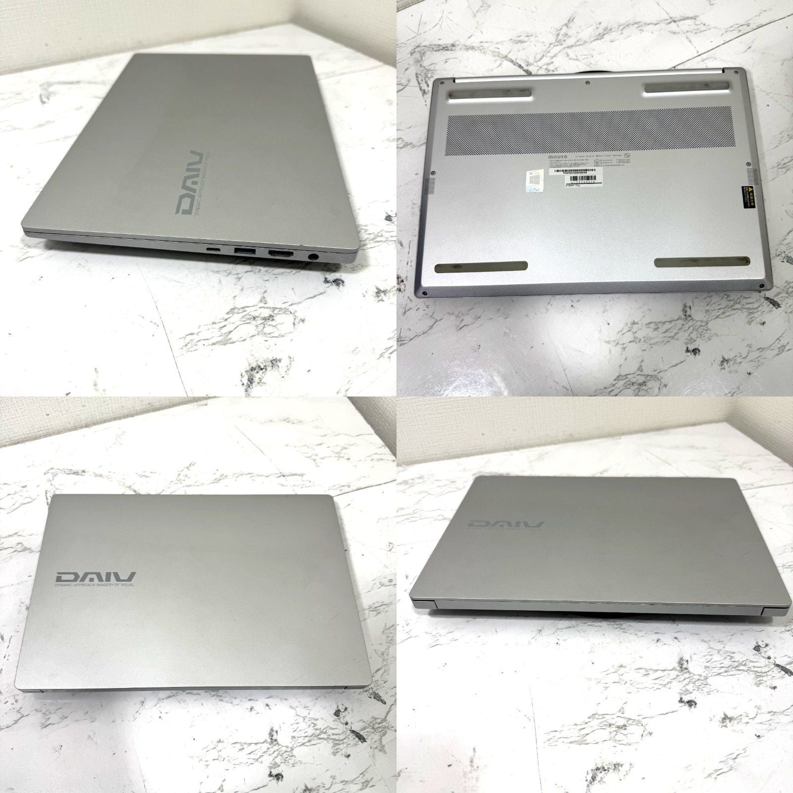 【美品】【1週間保証】mouse DAIV 4P / Core i7 1165G7 / 32GB / 512GB 000542
