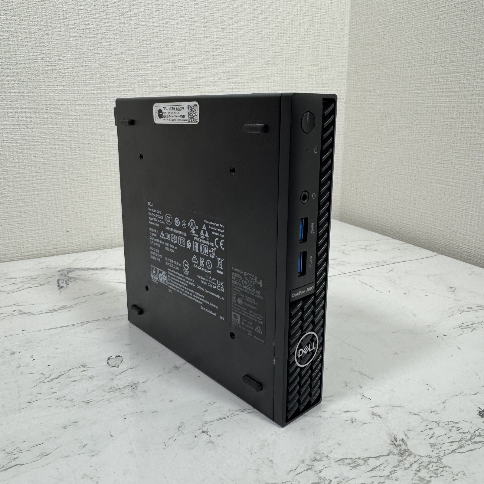 【一週間保証】Dell OptiPlex 3000 Micro Core i3-12100T 8GB NVMe 256GB 1