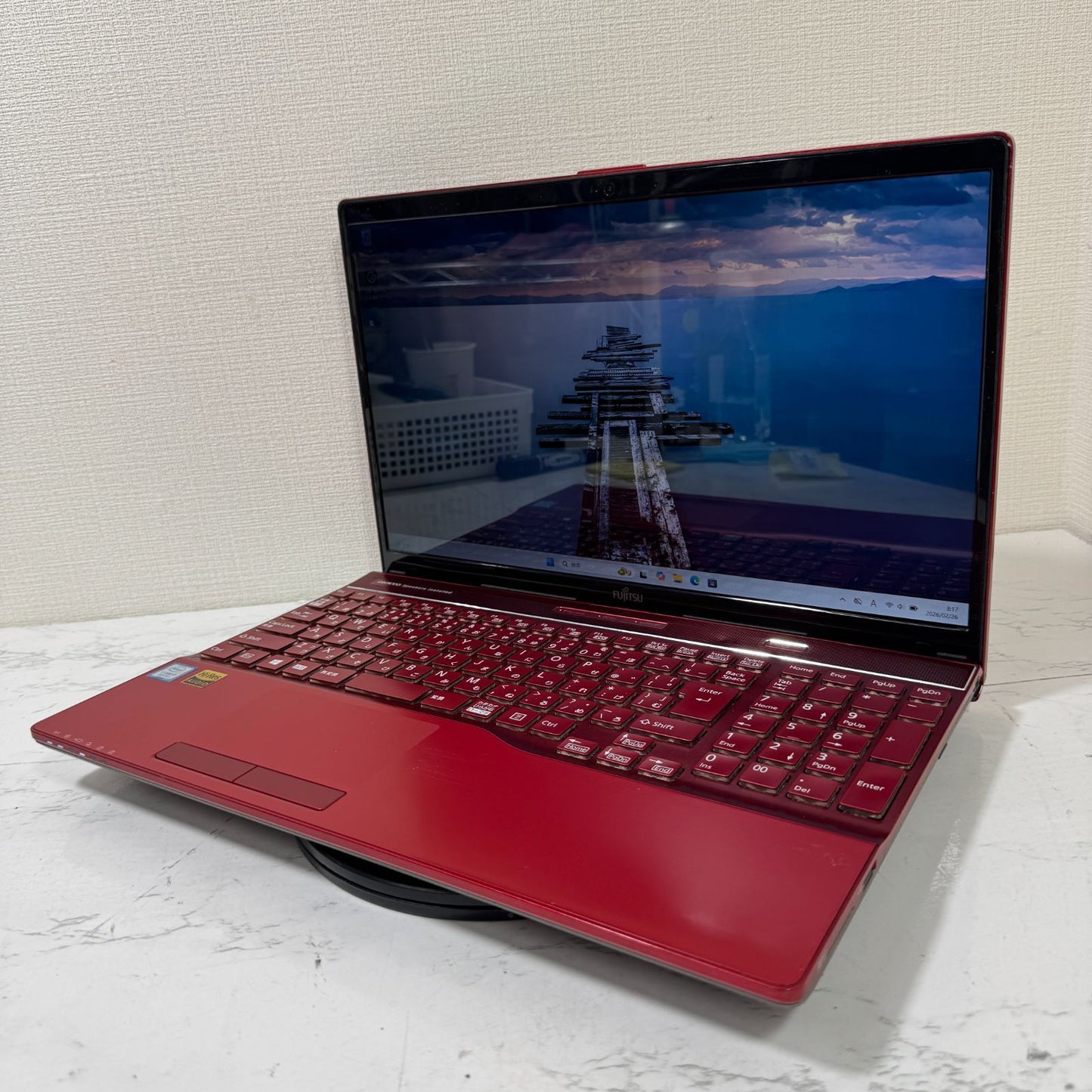 【傷あり】【1週間保証】Fujitsu FMV LIFEBOOK AH53/B3 / Core i7 8550U / 8GB / 1TB 000329
