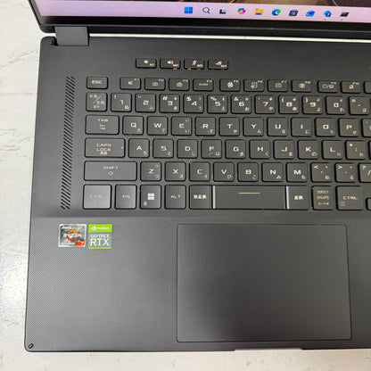【良品】【1週間保証】ASUS ROG Flow X16 / Ryzen 7 6800HS / DDR5 32GB / NVMe 1TB / GeForce RTX 3060 6GB