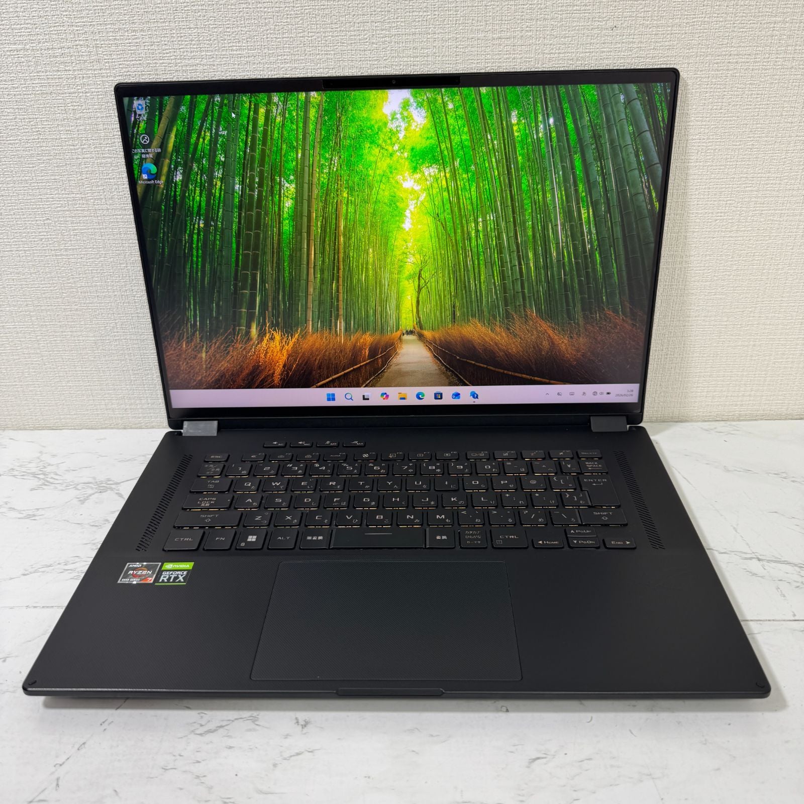 【良品】【1週間保証】ASUS ROG Flow X16 / Ryzen 7 6800HS / DDR5 32GB / NVMe 1TB / GeForce RTX 3060 6GB
