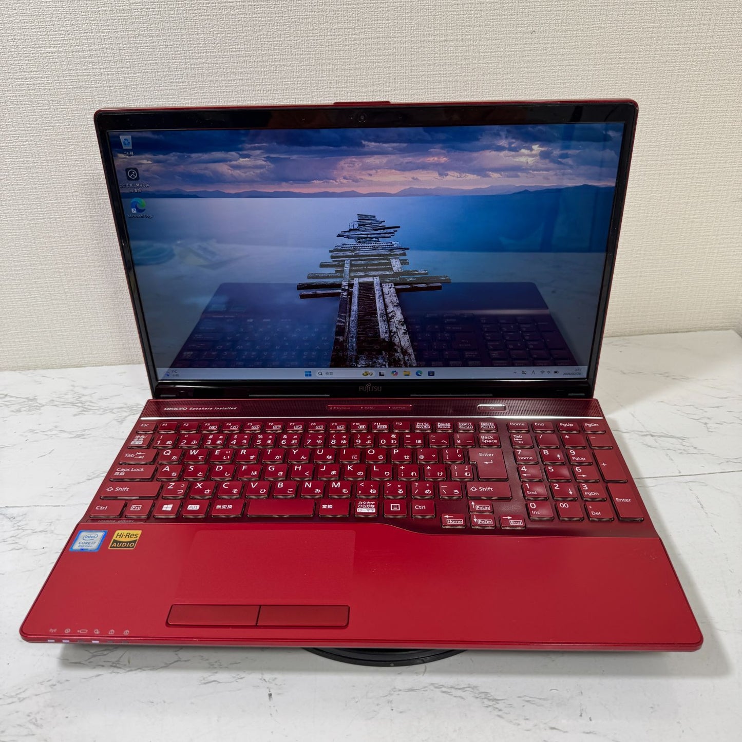 【傷あり】【1週間保証】Fujitsu FMV LIFEBOOK AH53/B3 / Core i7 8550U / 8GB / 1TB 000329