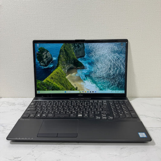 【傷あり】【1週間保証】Fujitsu FMV LIFEBOOK AH77/D3 / Core i7 9750H / 8GB / 1TB + 1TB 184709