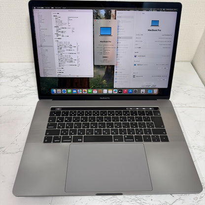 【良品】【1週間保証】MacBook Pro 15インチ 2018 / Core i7 / 16GB / 512GB