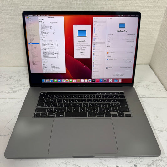 【傷あり】【1週間保証】MacBook Pro 16インチ / 2019 / Core i7 9750H / 32GB / 512GB 191909