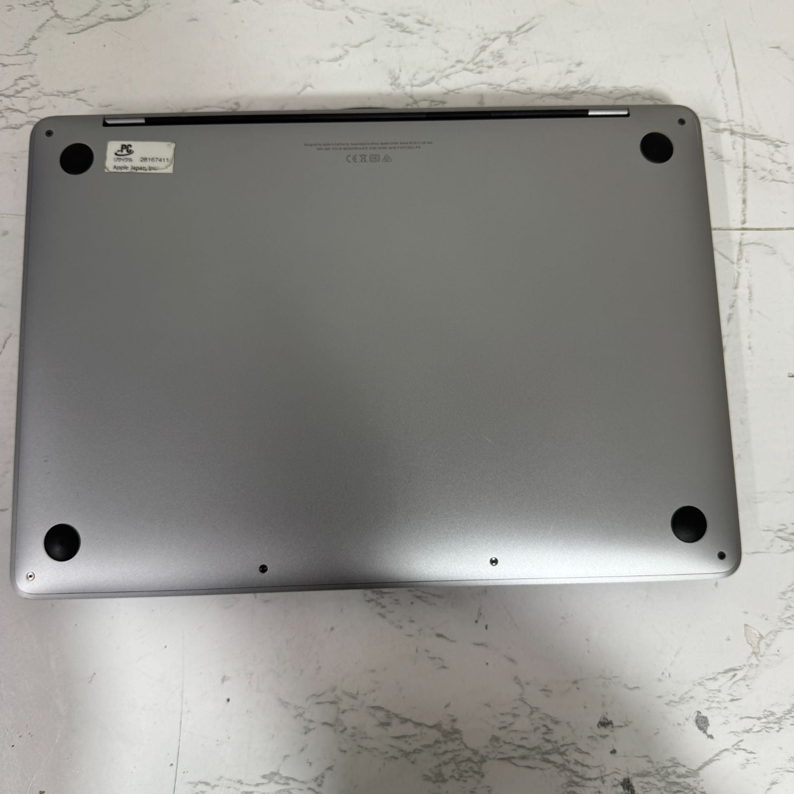 【傷あり】【1週間保証】MacBook Pro 13インチ / 2019 / Core i5 8257U / 16GB / 512GB 002590