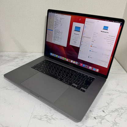 【傷あり】【1週間保証】MacBook Pro 16インチ / 2019 / Core i7 9750H / 32GB / 512GB 118363
