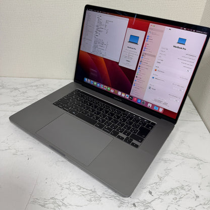 【傷あり】【1週間保証】MacBook Pro 16インチ / 2019 / Core i7 9750H / 16GB / 1TB 177367
