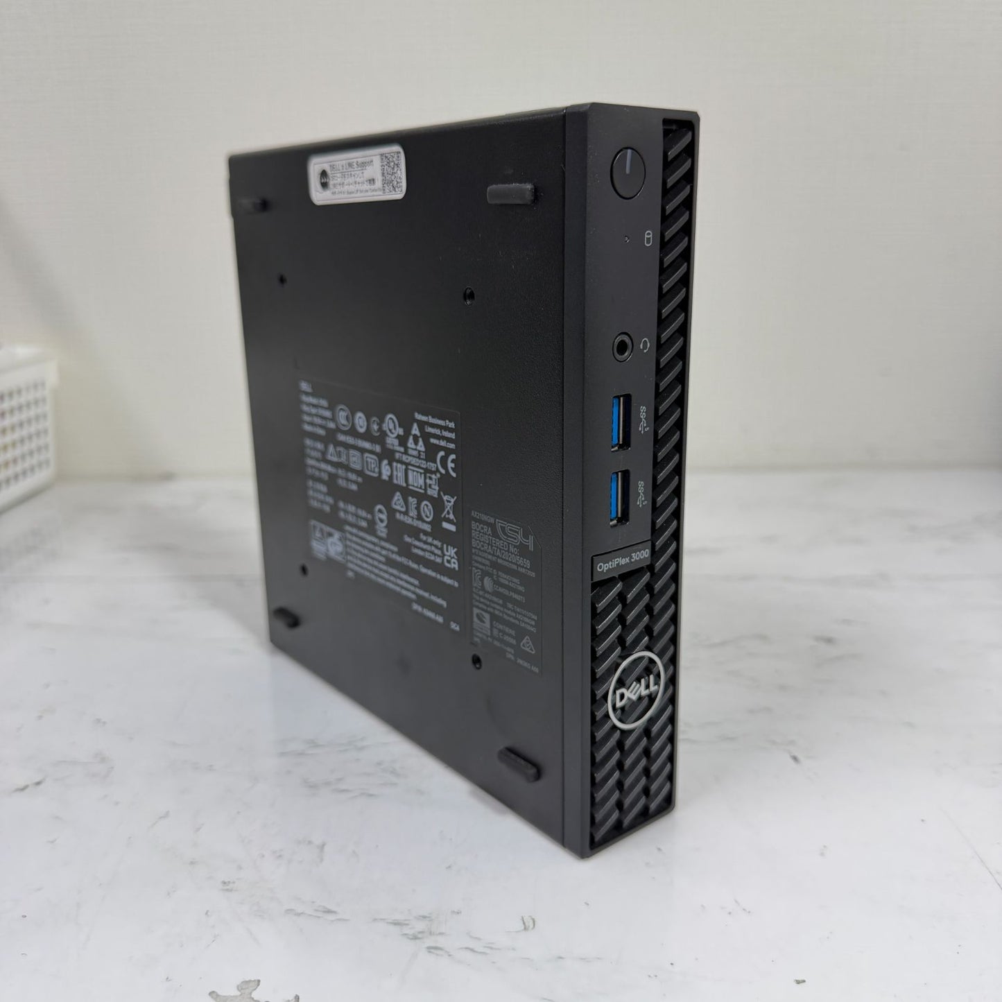 【良品】【1週間保証】DELL optiplex 3000 Micro / Core i3 12100T / 16GB / 240GB