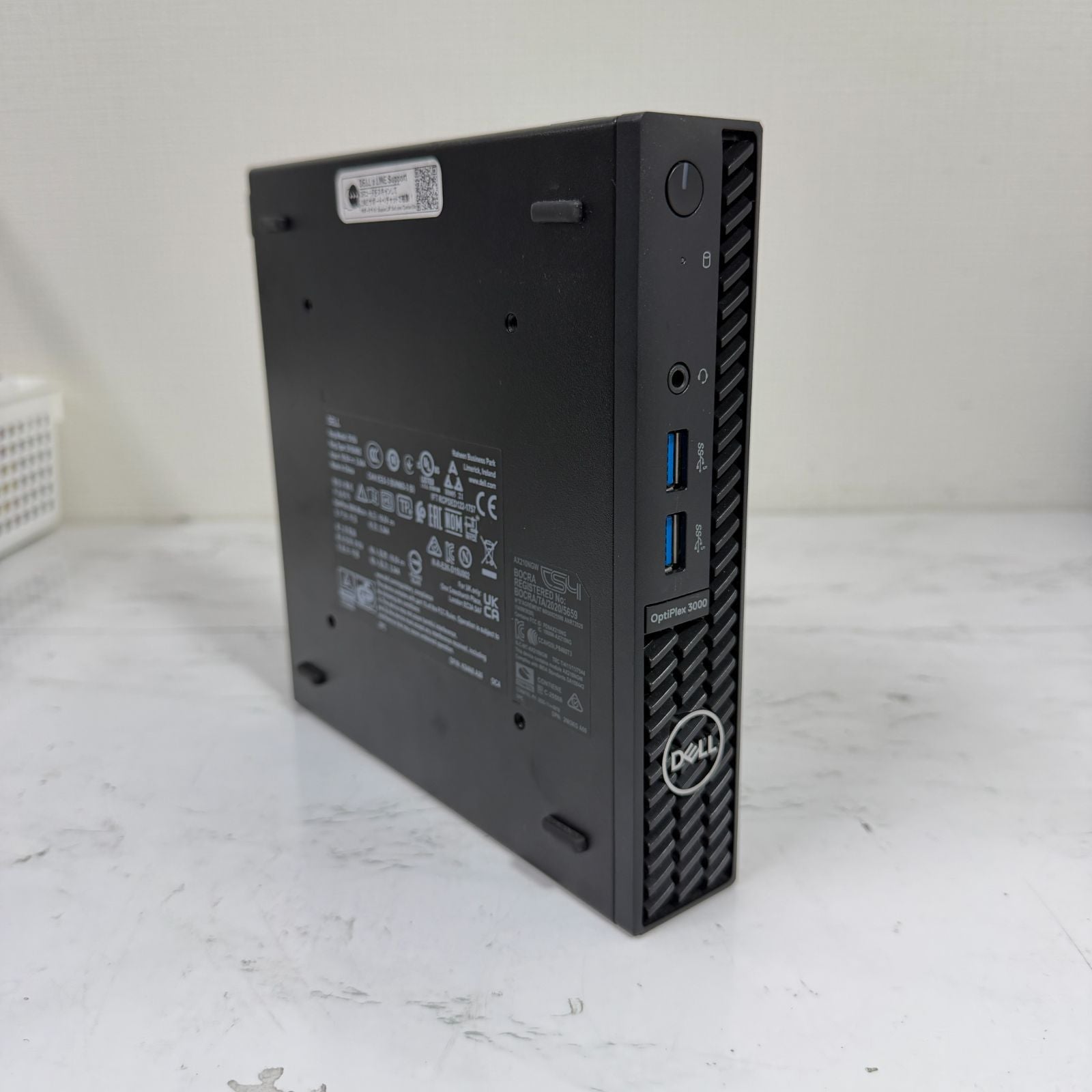 【良品】【1週間保証】DELL optiplex 3000 Micro / Core i3 12100T / 16GB / 240GB
