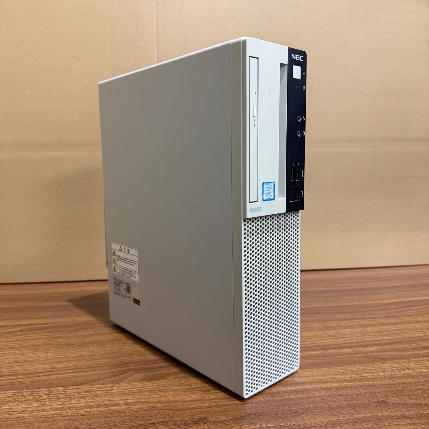 【良品】【1週間保証】NEC デスクトップパソコン / Core i3 9100 / 4GB / 128GB