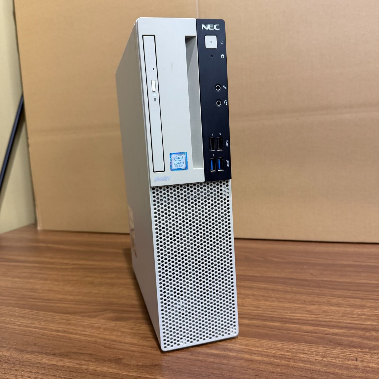 【良品】【1週間保証】NEC デスクトップパソコン / Core i3 9100 / 4GB / 128GB