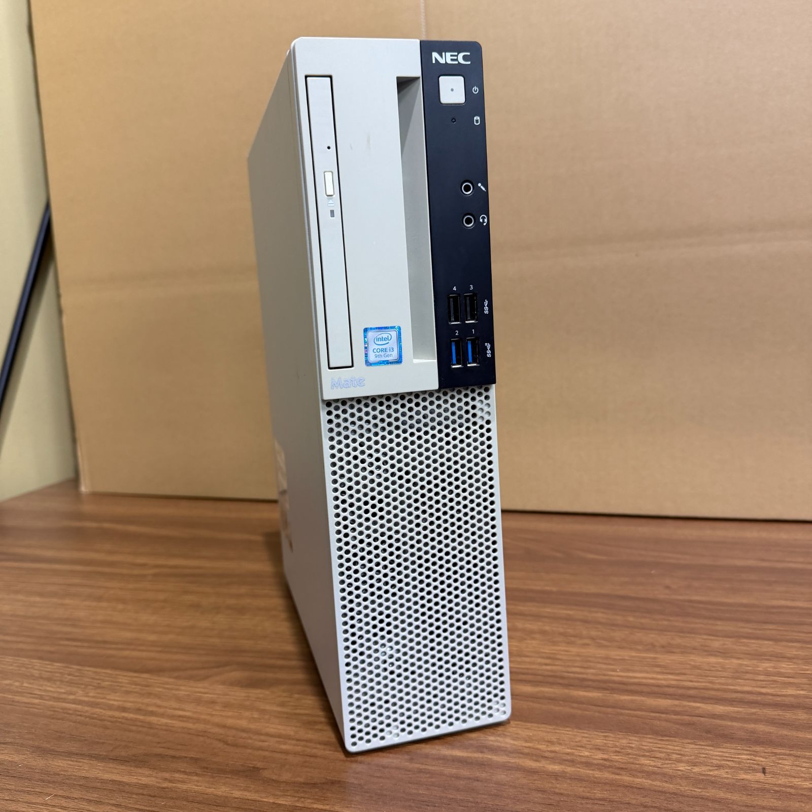 【良品】【1週間保証】NEC デスクトップパソコン / Core i3 9100 / 4GB / 128GB