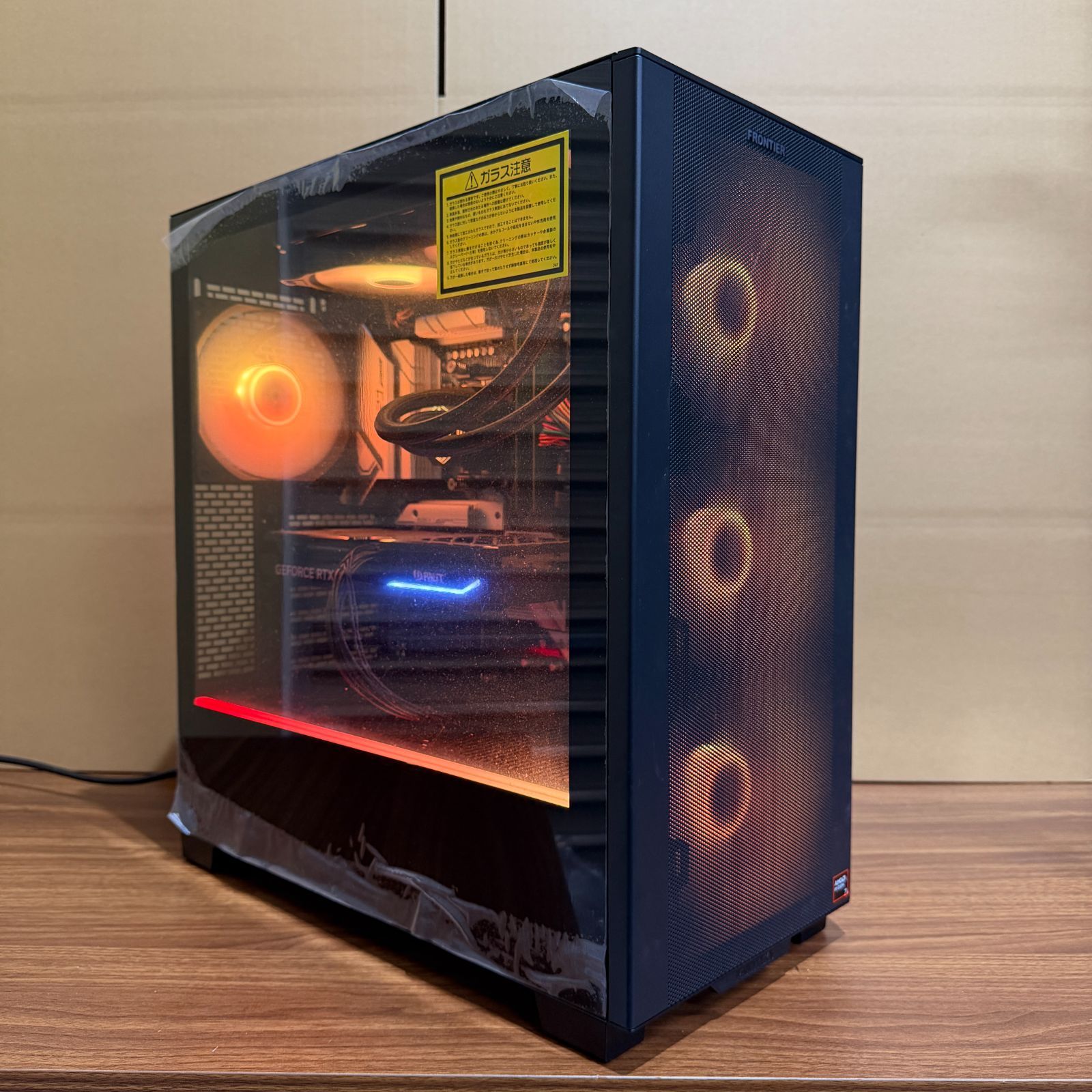 【ゲーミングPC】【1週間保証】FRONTIER GHシリーズ FRGHLB650/983D / Ryzen 7 9800X3D / NVIDIA GeForce RTX 4070 SUPER / 64GB / 2TB 193006