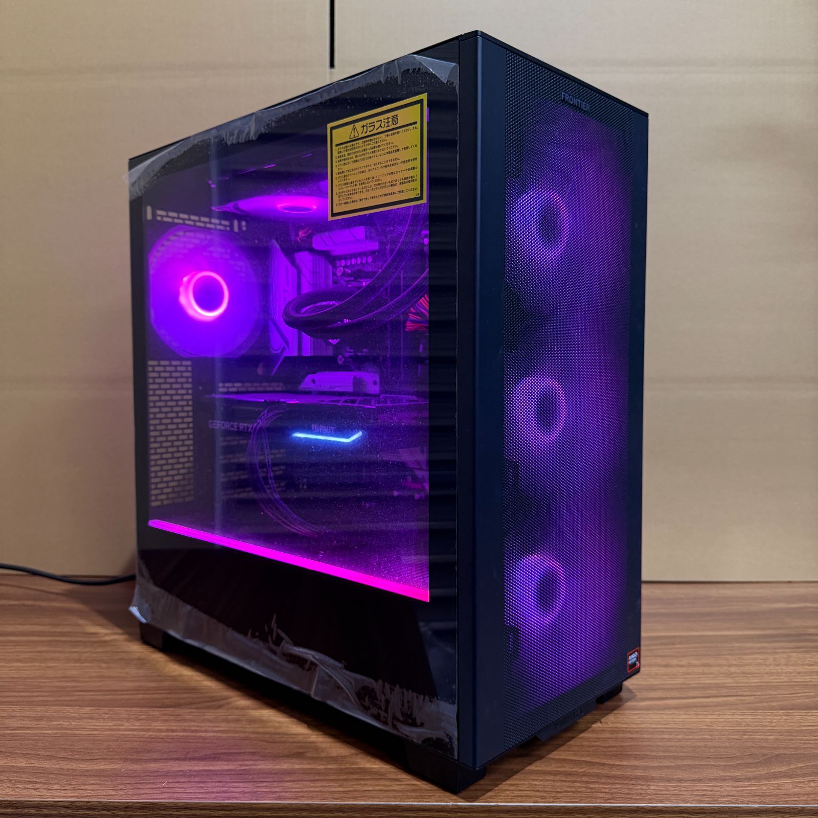 【ゲーミングPC】【1週間保証】FRONTIER GHシリーズ FRGHLB650/983D / Ryzen 7 9800X3D / NVIDIA GeForce RTX 4070 SUPER / 64GB / 2TB 193006