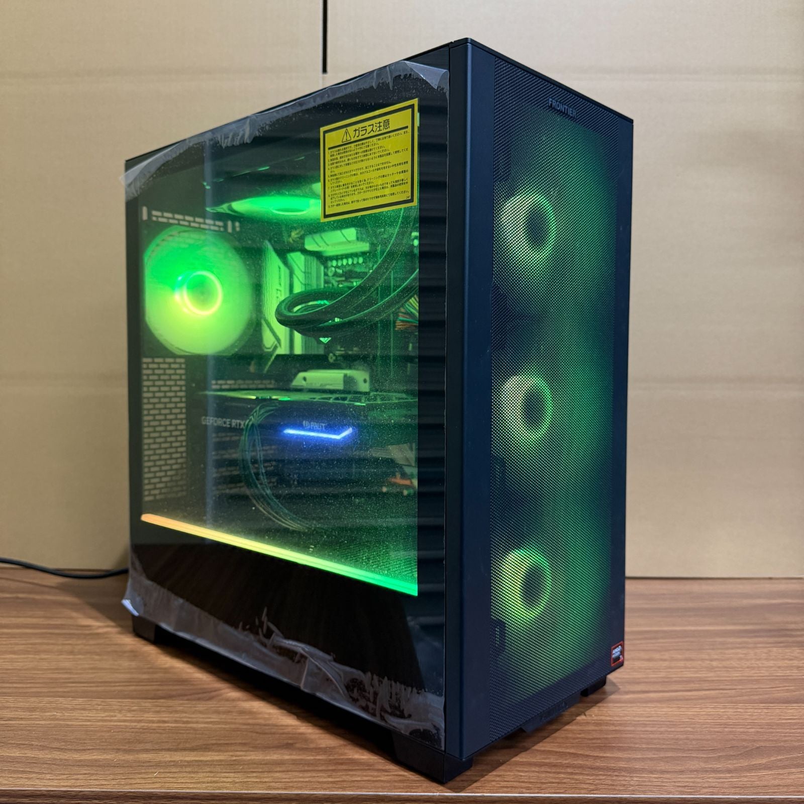 【ゲーミングPC】【1週間保証】FRONTIER GHシリーズ FRGHLB650/983D / Ryzen 7 9800X3D / NVIDIA GeForce RTX 4070 SUPER / 64GB / 2TB 193006