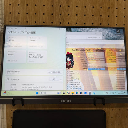 【良品】【1週間保証】DELL optiplex 3000 Micro / Core i3 12100T / 16GB / 512GB