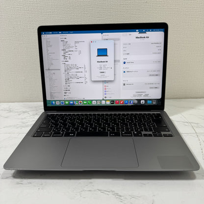 【良品】【1週間保証】MacBook Air 13インチ / 2020 / M1 / 16GB / 256GB 194139