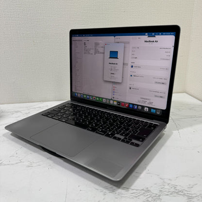 【良品】【1週間保証】MacBook Air 13インチ / 2020 / M1 / 16GB / 256GB 194122