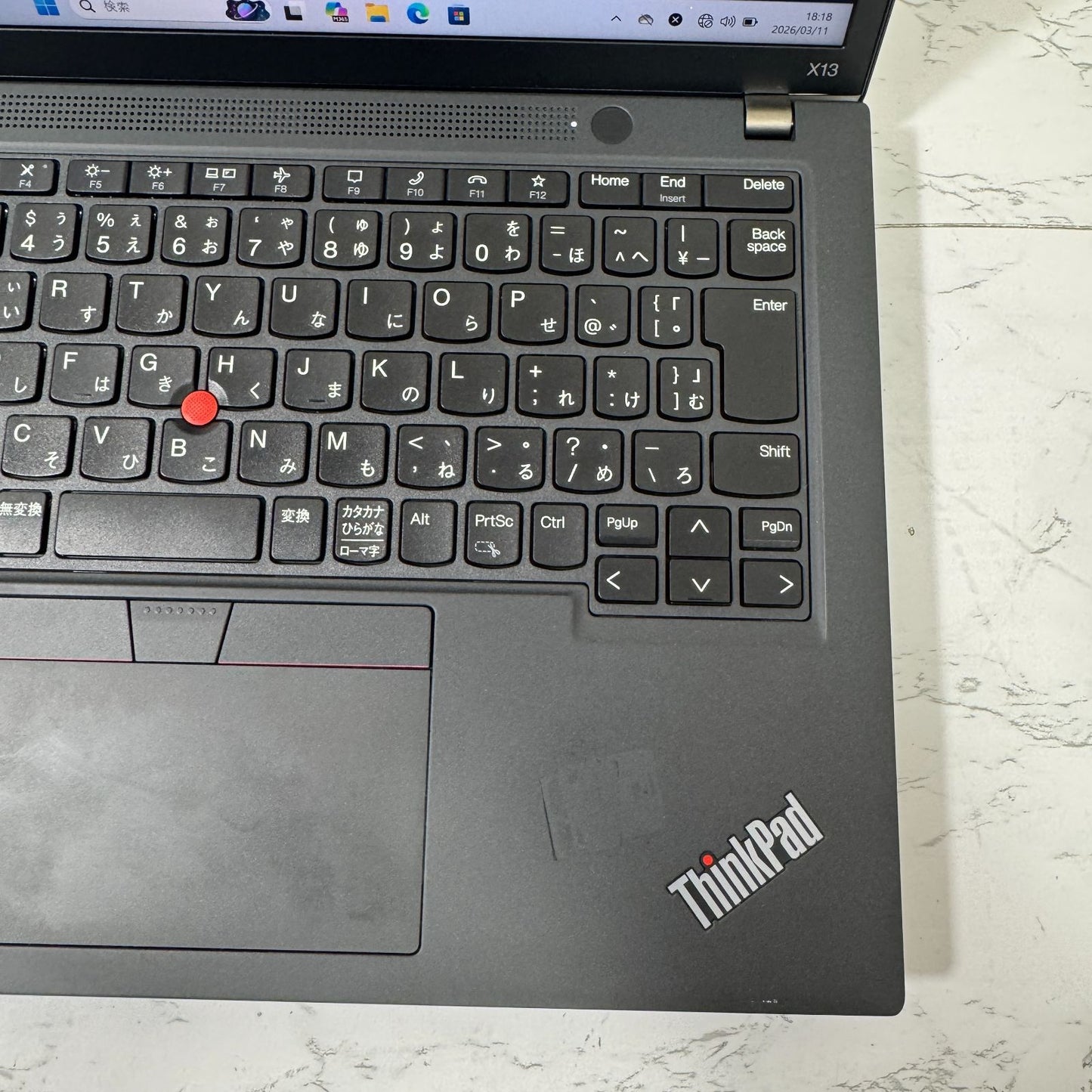 【良品】【1週間保証】Lenovo ThinkPad X13 Gen3 / Core i5 1235U / 16GB / 256GB 001513