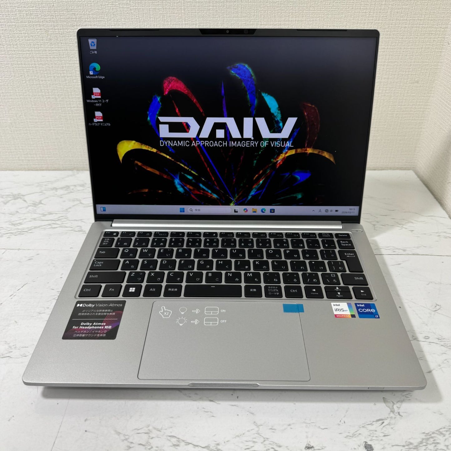【美品】【1週間保証】mouse DAIV Z4 / Core i7 1360P / 32GB / 1TB 001397