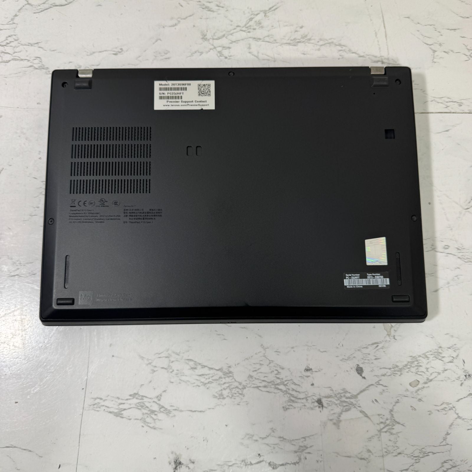 【美品】【1週間保証】Lenovo ThinkPad X13 Gen1 / Core i5 10310U / 8GB / 256GB 001479