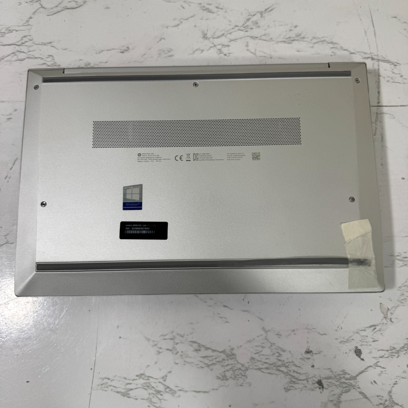 【ジャンク】HP EliteBook 830 G7 / Core i5 10210U / 8GB / 256GB 001095
