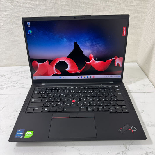【美品】【1週間保証】Lenovo X1 Carbon Gen 11 / Core i7 1365U / 32GB / 512GB 001527