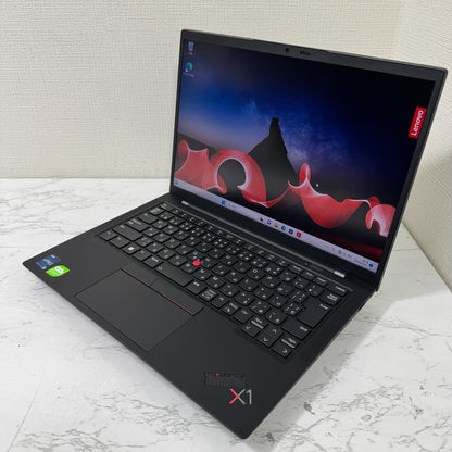 【美品】【1週間保証】Lenovo X1 Carbon Gen 11 / Core i7 1365U / 32GB / 512GB 001527