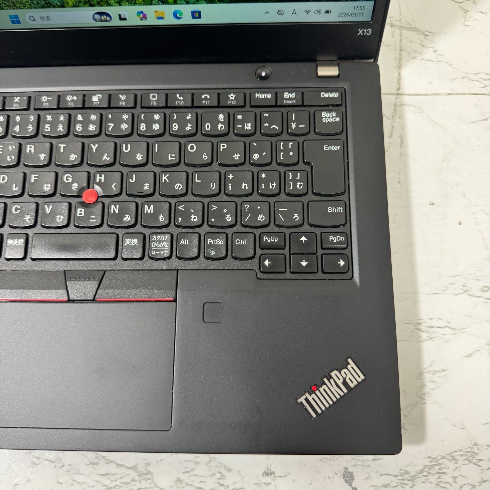 【美品】【1週間保証】Lenovo ThinkPad X13 Gen1 / Core i5 10310U / 8GB / 256GB 001478