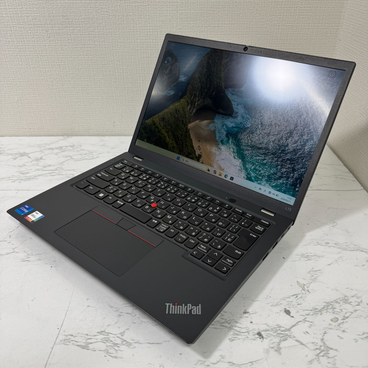 【良品】【1週間保証】Lenovo ThinkPad L13 Gen3 / Core i7 1255U / 16GB / 512GB 001469