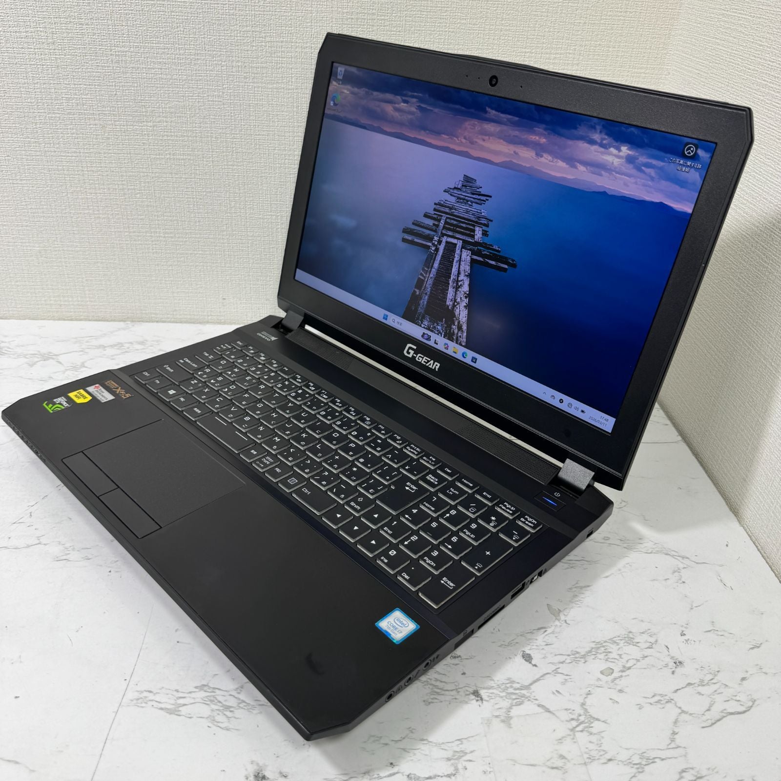 【ゲーミングPC】【1週間保証】TSUKUMO G-GEAR NotebookPC / Core i7 7700HQ / 32GB / 512GB + 1TB / GeForce GTX1070 002327