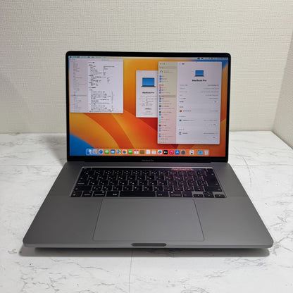 【良品】【1週間保証】MacBook Pro 16インチ / 2019 / Core i9 9980HK / 32GB / 1TB 191342