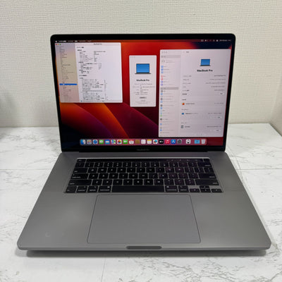 【美品】【初期不良1週間対応】MacBook Pro 16インチ / 2019 / Core i9 9980HK / 32GB / 1TB 191340