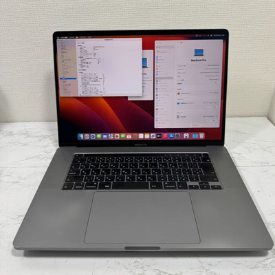 【傷あり】【初期不良1週間対応】MacBook Pro 16インチ / 2019 / Core i9 9980HK / 32GB / 1TB 191385