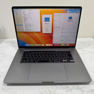 【良品】【初期不良1週間対応】MacBook Pro 16インチ / 2019 / Core i9 9980HK / 32GB / 1TB 191331