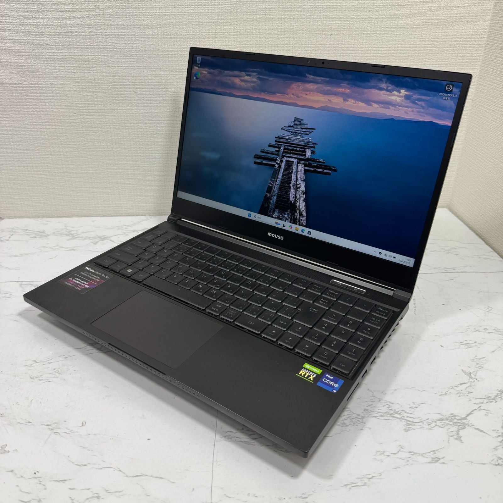 【左ヒンジカバー浮き】【1週間保証】G-Tune H5-LC / Core i9 12900H / RTX3070Ti / 32GB / 1TB 001028